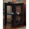 Alaterre Furniture Shaker Cottage 2 Shelf End Table, Charcoal Gray ASCA02BL - alternate 3